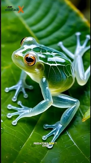 Glass Frog – The Invisible Wonder of the Rainforest 🌿🐸 | WildFactX