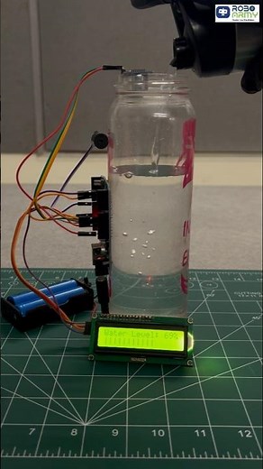DIY Water Level Detection System #roboarmy #ultrasonicsensor #scienceproject #arduinoproject