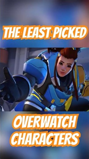 The LEAST PICKED Characters for Each Role (Overwatch)... #overwatch #overwatch2 #ow2 #gaming #meta