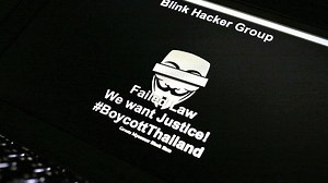 「匿名者」癱瘓泰警網頁　斥泰為保旅業　妄判緬甸民工死刑