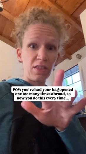 Anna Haakenson | Adventure Family Travel on Instagram: "You’ll never pack the same way again Some airports abroad take “random bag checks” to the next level. I’ve opened my suitcase to find sunscreen exploded, hair products leaking, and everything tossed back in like it didn’t matter. That’s when I realized something most travelers never think about: If your bag gets inspected and something is ruined, you have zero proof it wasn’t packed that way. So now, before every flight, I document everythi