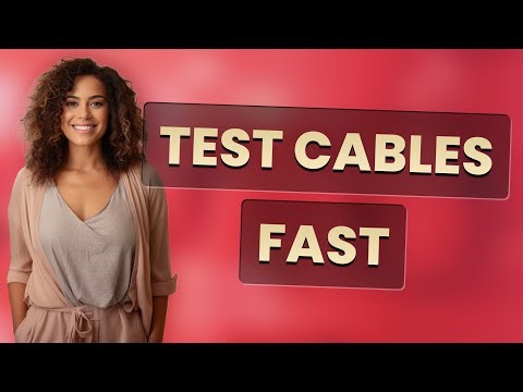 How Can You Quickly Test Faulty Cables Versus Adapters?
