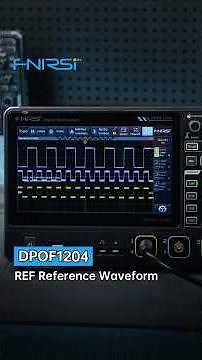 FNIRSI DPOF1204 Digital Oscilloscope Tutorial | How to Compare Live Signals?