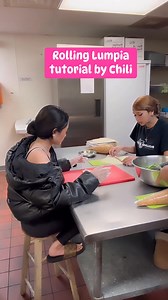 764 reactions · 21 shares | Rolling Lumpia tutorial by Chili #tinderangvlogger #foodblogger #foodtrucklife #filipinofood #lumpia | Cecilia Arevalo Bridges | Facebook