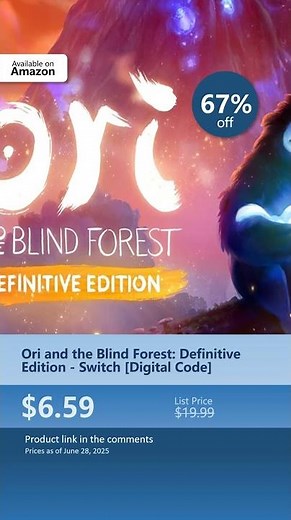 Ori and the Blind Forest: Definitive Edition - Switch [Digital Code]
