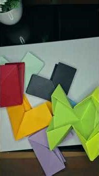 coloring paper craft ideas very easy and fun..💫💫