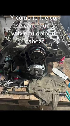 Volvo Engine Repair: Disassembly Process in Garage