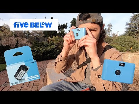 Trying out Five Below's 35mm Film + Reusable Camera #35mmfilm #photography