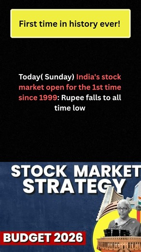 Indian Rupee falls all time low #news#youtubeshorts#currentaffairs#budget