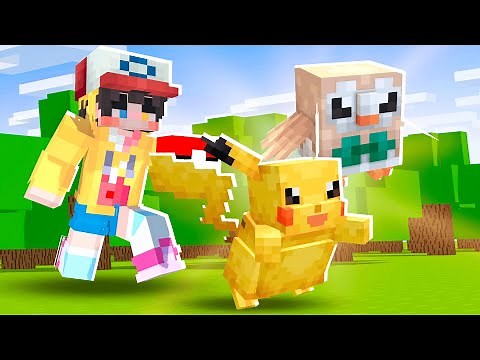 INSTALÉ el MEJOR mod de POKEMON en MINECRAFT