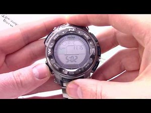 Часы Casio Pro Trek PRW-2500T-7E [PRW-2500T-7ER] - Видео обзор от PresidentWatches.Ru
