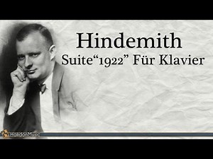 Hindemith: Suite 1922 für Klavier (Piano: Giovanni Umberto Battel) | Classical Music