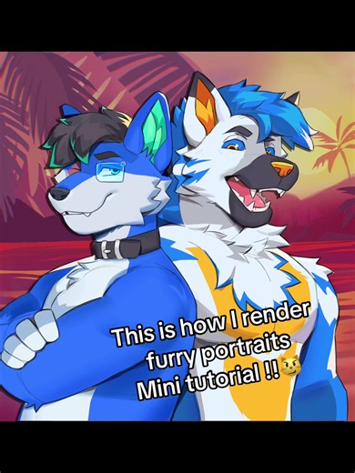 How to Render Furry Portraits: A Mini Tutorial