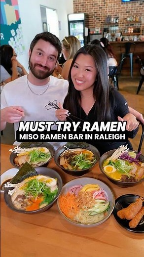 Must try ramen in Raleigh (Miso Ramen Bar) #foodie