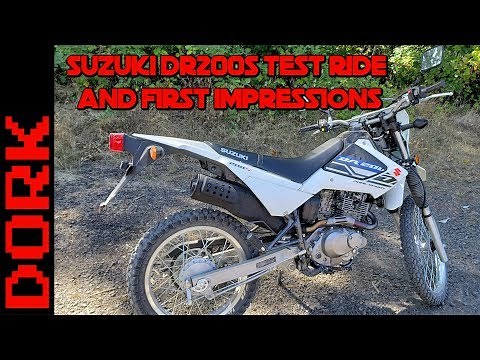 Suzuki DR200S Review: Test Ride and First Impressions + Suzuki DR200S vs Honda CRF250L