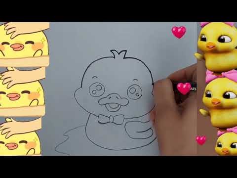 How to Draw a Cute Yellow Chick | Step by Step Drawing Tutorial