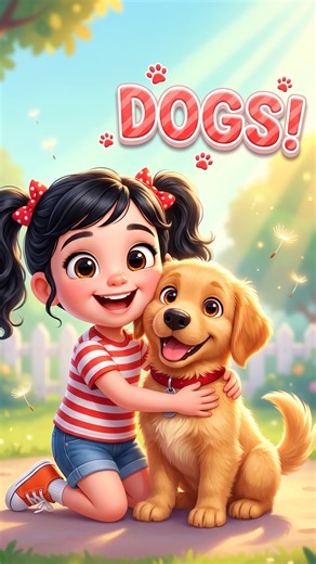 MIA Learns About Dogs! 🐶 | Meet Buddy the Puppy | KIDS BEE TV