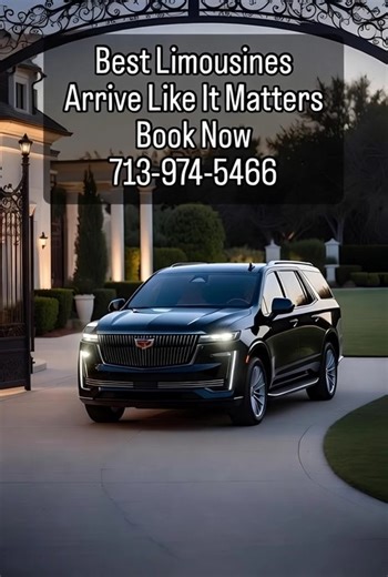 Best Limousines on Instagram: "From the first look to the final destination, Best Limousines is all about smooth rides and premium experiences. Because how you arrive says everything. 📞 Call today: 713-974-5466 #BestLimousines #LuxuryLifestyle #BlackCarService #HoustonEvents #PremiumRide"