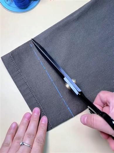 Perfectly Shorten Your Pants with Hand Stitches