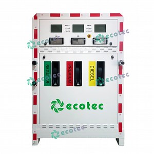 [Hot Item] Portable Gas Fuel Station Container Station Portable 3 Nozzle Fuel Dispenser with 2 Nozzle 6000 Tank