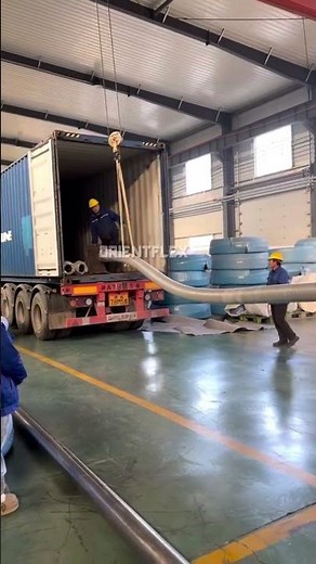 How Are Industrial Oil Suction & Discharge Hoses Made#shorts #factory #hose #howto #industry