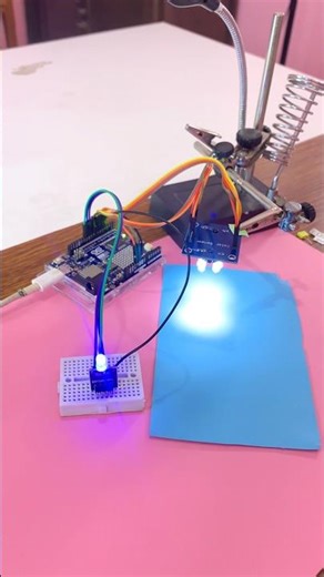 DIY RGB Light control using TCS3200 sensor & Arduino #electronics #technology