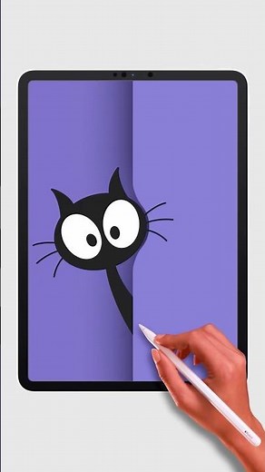 Cute cat drawing #shorts