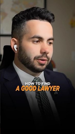 Here's how to find a good lawyer