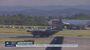 Passageiros ainda precisam de paciência em Confins