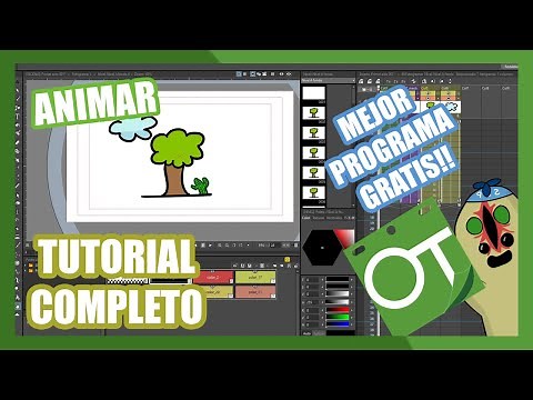 El mejor programa para animar GRATIS!! Opentoonz! Tutorial completo de todo lo escencial!