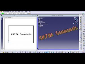 HOW TO IMPORT TEXT, CODE, LETTERS IN CATIA PART DESIGN by using Drafting, Sketcher & Part Design.