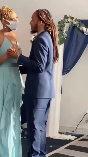 Traci Braxton Dances with her Son at his Wedding
