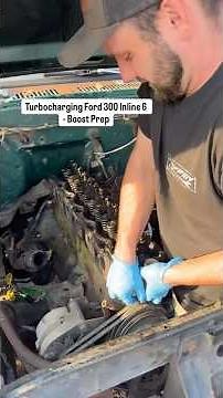 Turbocharging Ford 300 Inline 6 - Boost prep #ford300 #f100 #inline6 #turbo