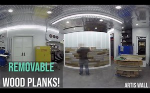 7.3M views · 14K reactions | Beautiful, Authentic, Reclaimed Wood Walls - 100% Removable. Now with more styles and sizes to customize your living space! | Artis Wall by Waddell | Facebook