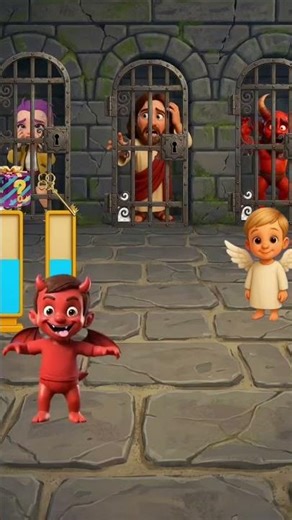 Jesus Is Trapped... Will His Son Save Him?#jesus #biblequiz #usa #shorts