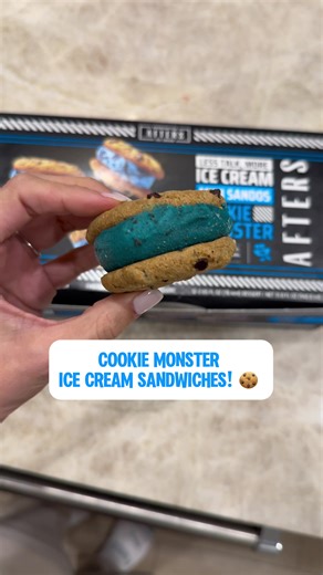 Delicious Blue Ice Cream Cookie Monster Treats