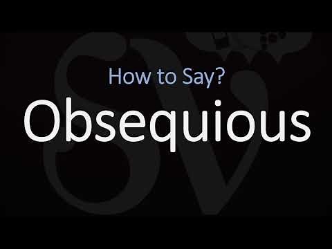 How to Pronounce Obsequious? (CORRECTLY) Meaning & Pronunciation