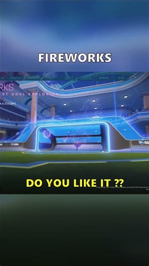 FIREWORKS GOAL EXPLOSION in ROCKET LEAGUE ITEM SHOP ⌛⌛ #shorts