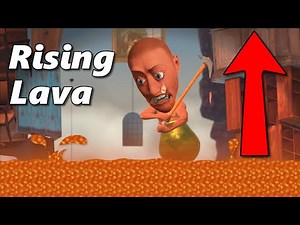 Rising Lava In Getting Over It - MODDED Getting Over It With Bennett Foddy