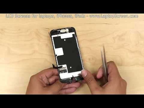 iPhone 8 screen replacement / digitizer glass and LCD reinstallation instructions
