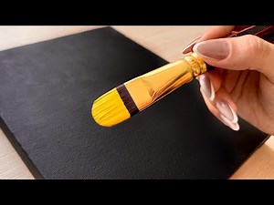🌼Anyone Can Paint These Dreamy Daisies | Relaxing Acrylic Tutorial For Beginners