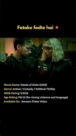 Funniest Action Movie of 2025 🍿🎬 #HeadsOfState #PriyankaChopra #JohnCena #IdrisElba #actioncomedy