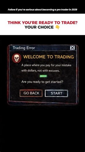 💀 Welcome to Trading — where mistakes cost REAL money