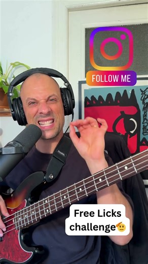 Wanna play something like this? #bass #learnbass #bassguitar #basslesson