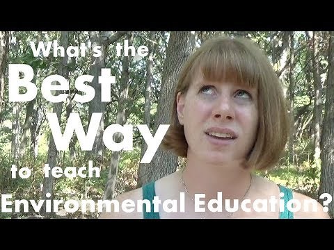 How do we teach environmental education?