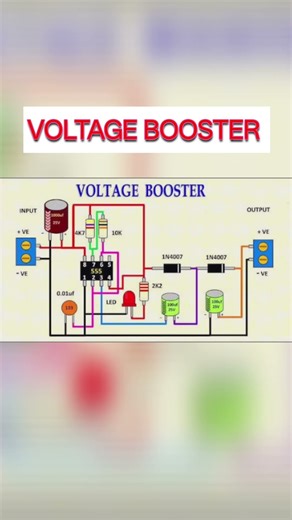 How To Make Voltage Booster At Home #electronic #electricalcircuit #vairalvideo #electrical #arduino