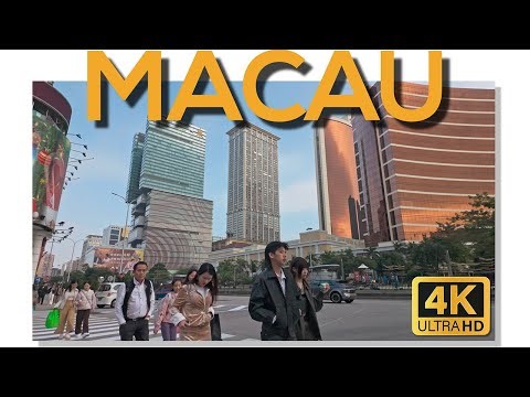 The Real Downtown Macau | Macau in 4K