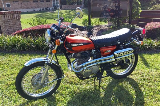 No Reserve: 1975 Honda CL360 Scrambler