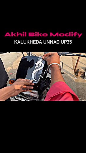Splendor Bike Modification #akhilbikemodify #bikemodification #splendor #stickers #trendingreels | Akhil bike modify