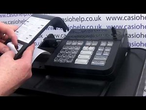 Casio SE-S10 / PCR-T280 Till Roll Loading Tutorial